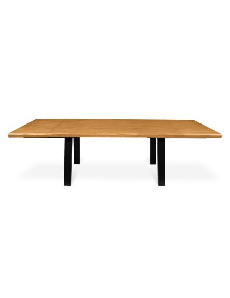 Tavolo da pranzo in legno massello 180 x 90 cm Simple 180