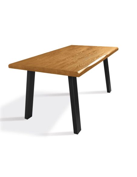 Tavolo da pranzo in legno massello 180 x 90 cm Simple 180 Tavolo da pranzo in legno massello 180 x 90 cm Simple 180
