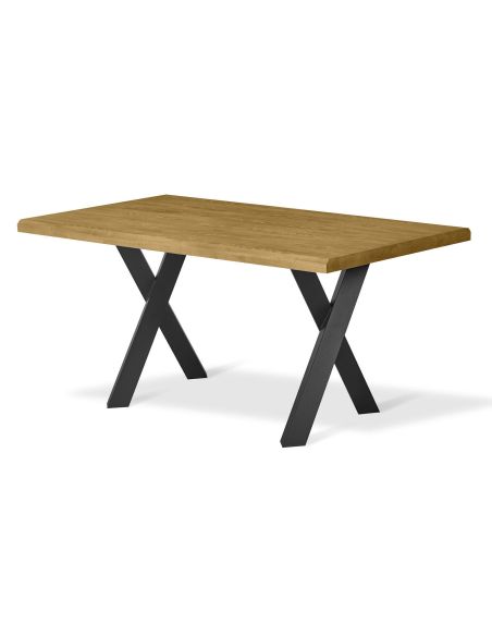 Tavolo da pranzo in legno massello 180 x 90 cm Xtreme 180