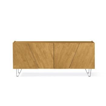 Madia design moderno in legno massello Kent 2