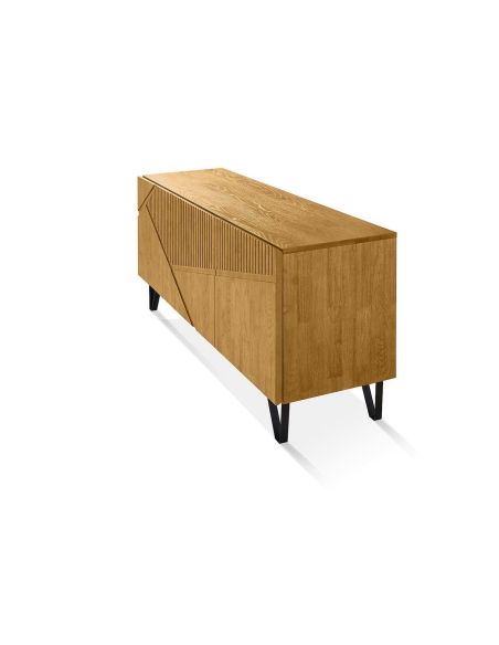 Madia moderna in legno massello Odam