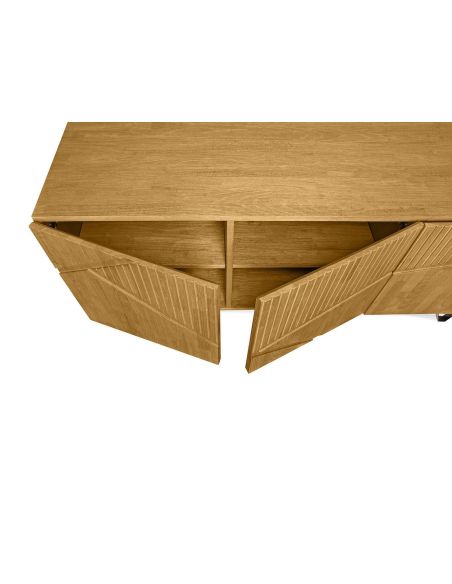 Madia moderna in legno massello Odam