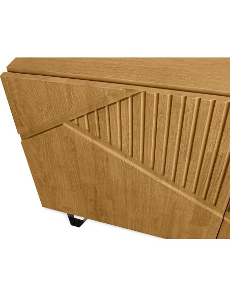 Madia moderna in legno massello Odam