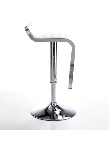 Sgabello cucina design moderno Zelda White Sgabello cucina design moderno Zelda White