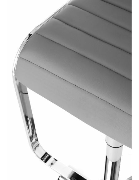 Sgabello cucina design moderno Zelda Grey