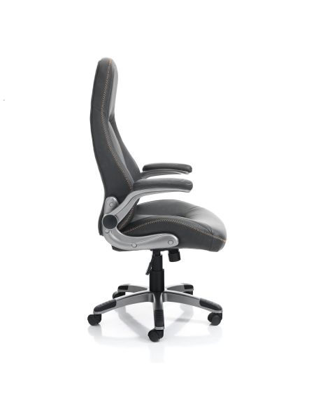 Poltrona ufficio in pelle sintetica Anouk