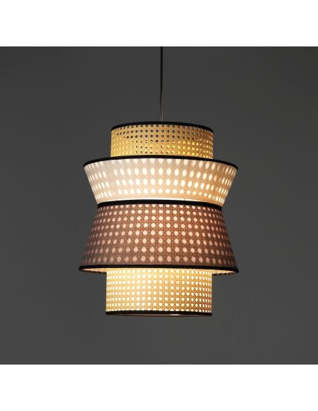 Lampadario a sospensione per soggiorno o camera da letto Praga B