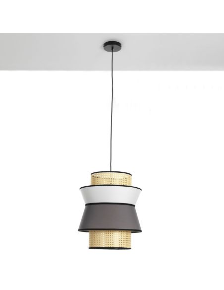 Lampadario a sospensione per soggiorno o camera da letto Praga B