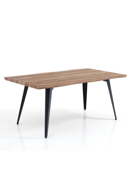 Tavolo da pranzo rettangolare in legno Dolan A Tavolo da pranzo rettangolare in legno Dolan A