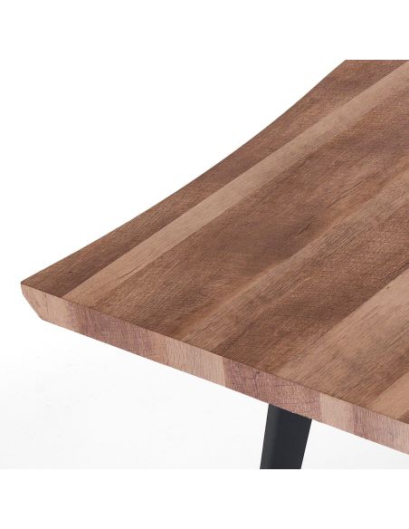 Tavolo da pranzo rettangolare in legno Dolan A Tavolo da pranzo rettangolare in legno Dolan A