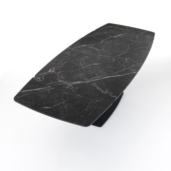 Tavolo da pranzo allungabile con piano in ceramica James 2