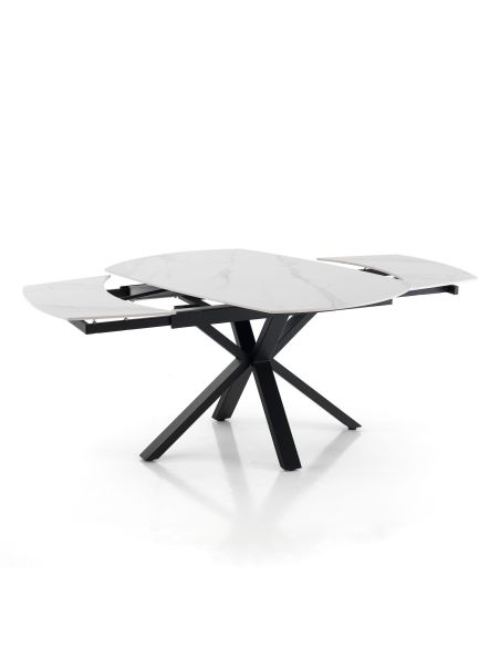 Tavolo da pranzo allungabile con piano in ceramica SimonA