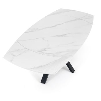 Tavolo da pranzo allungabile con piano in ceramica SimonA 2