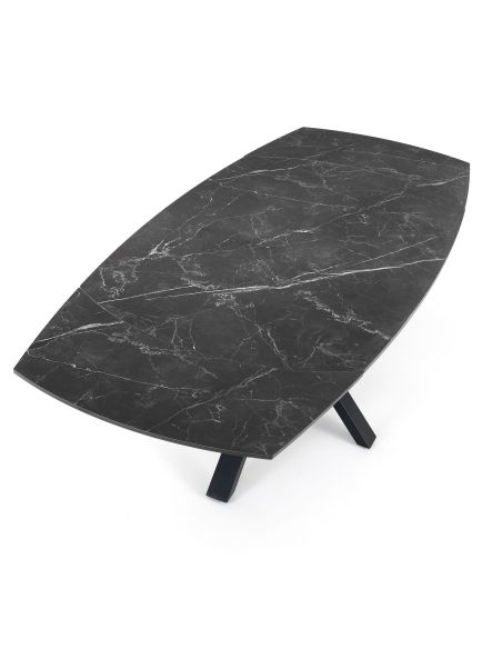 Tavolo da pranzo allungabile con piano in ceramica SimonB