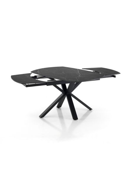 Tavolo da pranzo allungabile con piano in ceramica SimonB