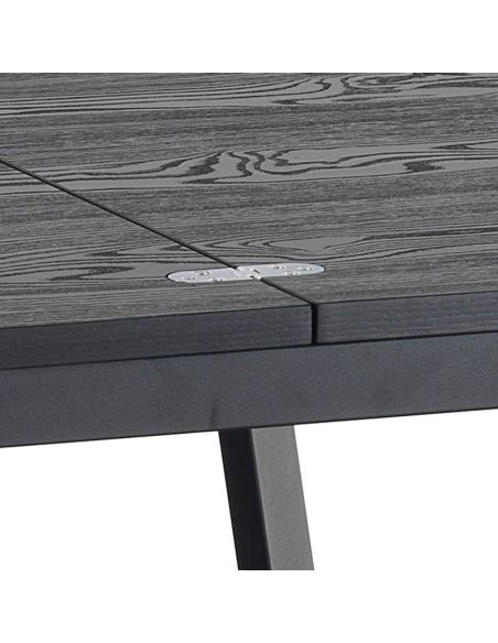 Tavolo quadrato allungabile a libro Dabol Wood