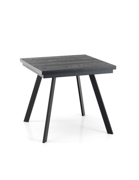 Tavolo quadrato allungabile a libro Dabol Wood