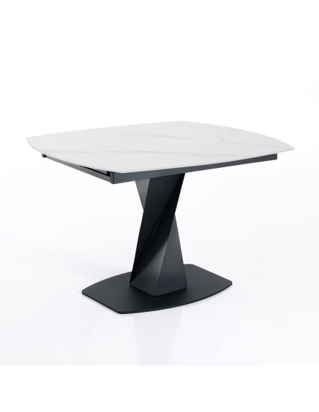 Tavolo allungabile con piano in ceramica Bernat Marble