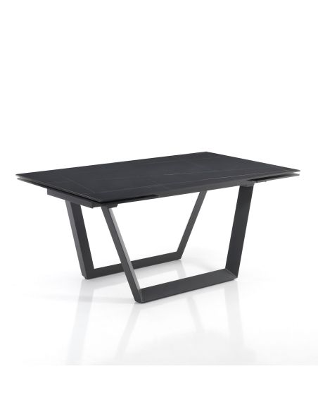 Tavolo allungabile con piano in ceramica Richard Black Tavolo allungabile con piano in ceramica Richard Black