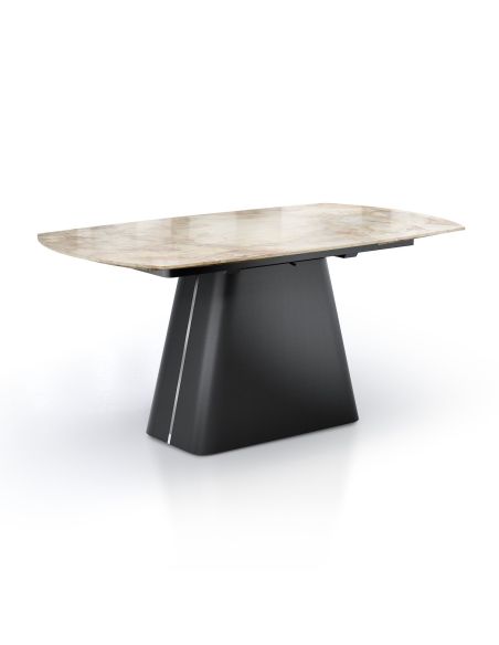 Tavolo allungabile con piano in ceramica Ross Tavolo allungabile con piano in ceramica Ross