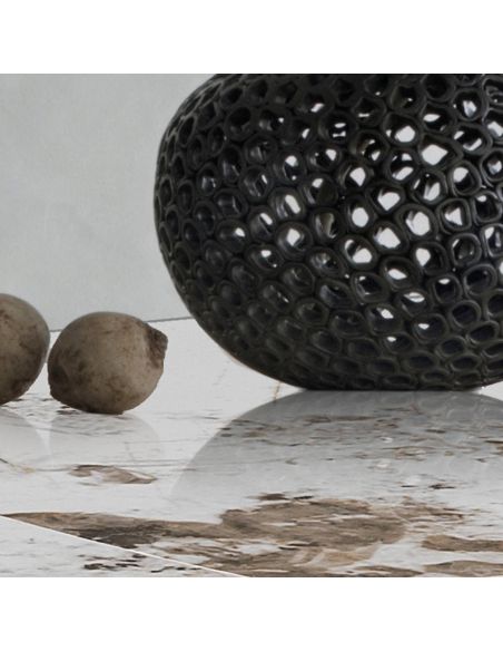 Tavolo allungabile con piano in ceramica Michael A