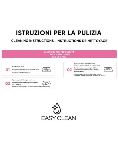 Set 4 sedie imbottite per sala pranzo Mary