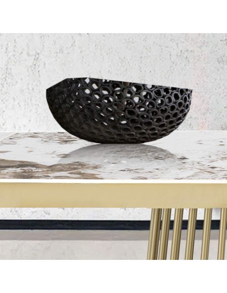 Tavolo allungabile con piano in ceramica Colin A Tavolo allungabile con piano in ceramica Colin A