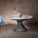 Tavolo allungabile con piano in ceramica Scott B