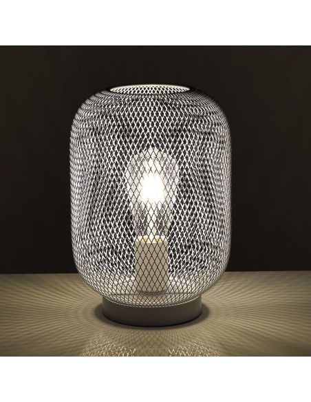 Lampada da tavolo design moderno Akinori White