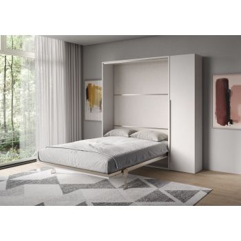 Letto a scomparsa con armadio 1 anta Capital 2