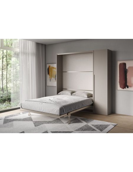 Letto a scomparsa con armadio 1 anta Capital