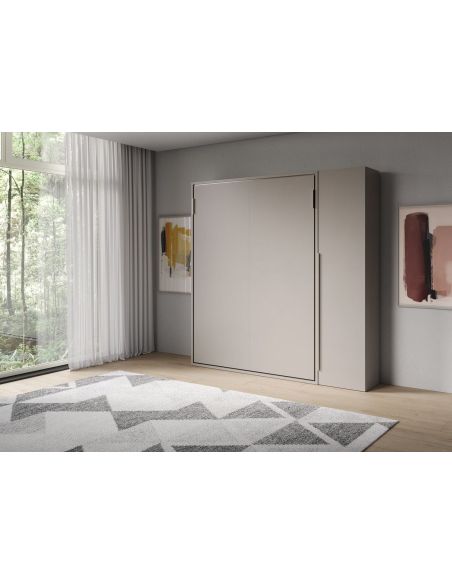 Letto a scomparsa con armadio 1 anta Capital