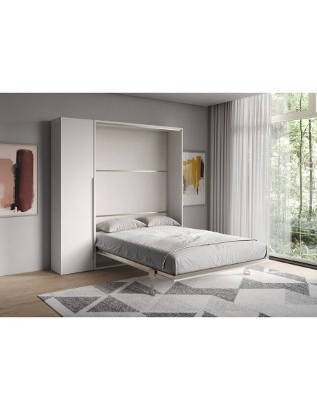 Letto a scomparsa con armadio 1 anta Capital
