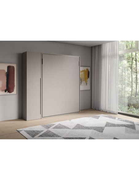 Letto a scomparsa con armadio 1 anta Capital