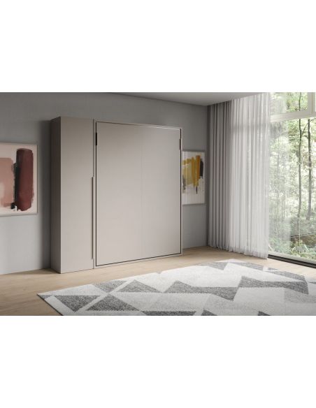 Letto a scomparsa con armadio 1 anta Capital