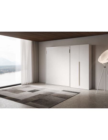 Letto a scomparsa francese o matrimoniale con armadio 2 ante Capital Letto a scomparsa francese o matrimoniale con armadio 2 ante Capital