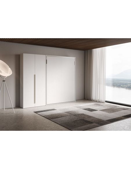 Letto a scomparsa francese o matrimoniale con armadio 2 ante Capital Letto a scomparsa francese o matrimoniale con armadio 2 ante Capital