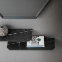 Coppia mensole da parete in HPL o Fenix Bastian 65