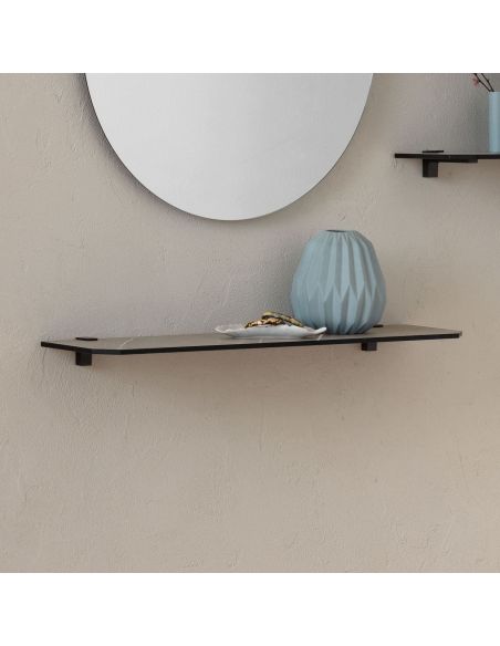 Coppia mensole da parete in HPL o Fenix Bastian 88 Coppia mensole da parete in HPL o Fenix Bastian 88