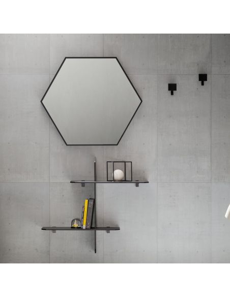 Mensole libreria da parete in HPL o Fenix Bastian