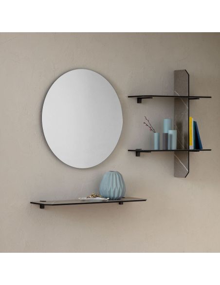 Mensole libreria da parete in HPL o Fenix Bastian