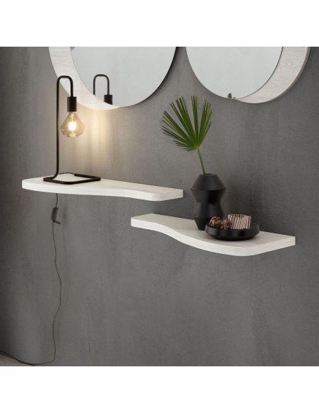 Coppia mensole da parete in HPL Timmy