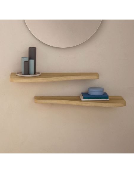 Coppia mensole da parete in HPL Timmy