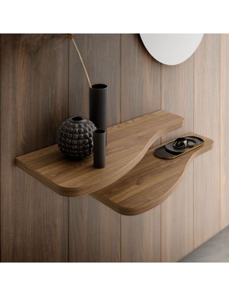 Coppia mensole da parete in HPL Timmy