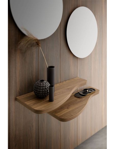 Coppia mensole da parete in HPL Timmy