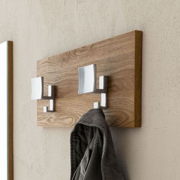 Coppia appendiabiti da parete design moderno Kimmo