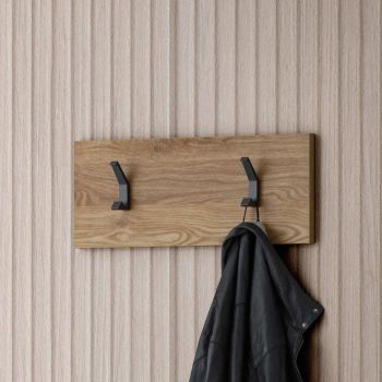 Coppia appendiabiti da parete design moderno Evald