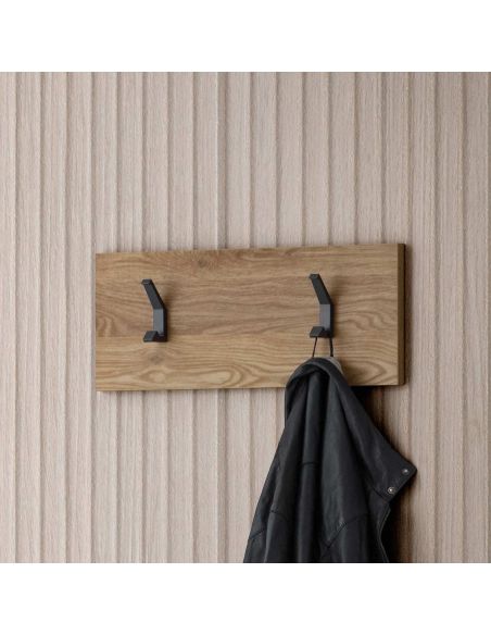 Coppia appendiabiti da parete design moderno Evald Coppia appendiabiti da parete design moderno Evald