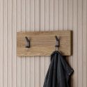 Coppia appendiabiti da parete design moderno Evald