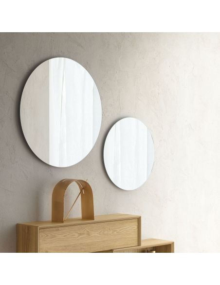 Specchio rotondo da parete Marko